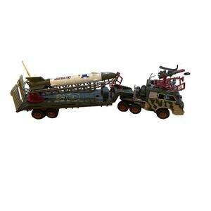 Soldier Force Chap Mei Rocket Missile, Truck, and Trailer. Rocket Transport. Gun